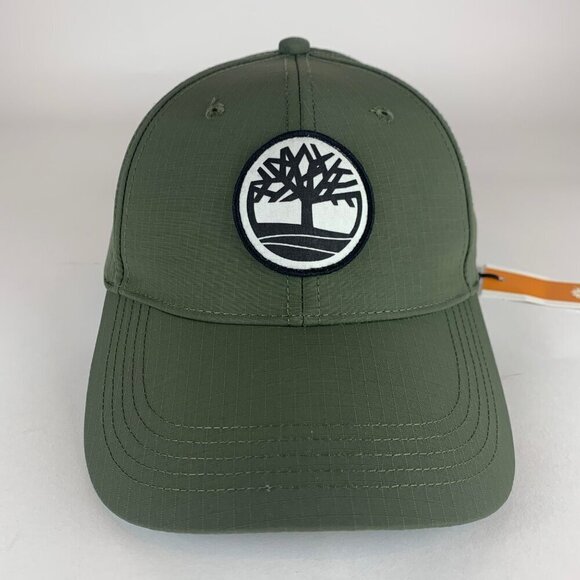 Timberland Mens Green Snapback Hat New - Picture 2 of 5